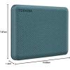 imageToshiba Canvio Advance 4TB Portable External Hard Drive USB 30 Black  HDTCA40XK3CAGreen