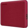 imageToshiba Canvio Advance 4TB Portable External Hard Drive USB 30 Black  HDTCA40XK3CARed