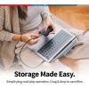 imageToshiba Canvio Advance 4TB Portable External Hard Drive USB 30 Black  HDTCA40XK3CARed