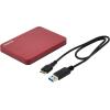 imageToshiba Canvio Advance 4TB Portable External Hard Drive USB 30 Black  HDTCA40XK3CARed