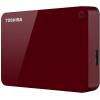 imageToshiba Canvio Advance 4TB Portable External Hard Drive USB 30 Black  HDTCA40XK3CARed