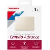 imageToshiba Canvio Advance 4TB Portable External Hard Drive USB 30 Black  HDTCA40XK3CAWhite