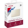 imageToshiba Canvio Advance 4TB Portable External Hard Drive USB 30 Black  HDTCA40XK3CAWhite