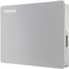 imageToshiba Canvio Flex 2TB Portable External Hard Drive USBC USB 30 Silver for PC Mac ampamp Tablet  HDTX120XSCAASilver