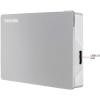 imageToshiba Canvio Flex 2TB Portable External Hard Drive USBC USB 30 Silver for PC Mac ampamp Tablet  HDTX120XSCAASilver