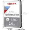 imageToshiba X300 20TB Performance ampamp Gaming 35Inch Internal Hard Drive  CMR SATA 6 GBs 7200 RPM 512 MB Cache  HDWR62AXZSTA14 TB