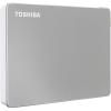 imageToshiba Canvio Flex 2TB Portable External Hard Drive USBC USB 30 Silver for PC Mac ampamp Tablet  HDTX120XSCAASilver