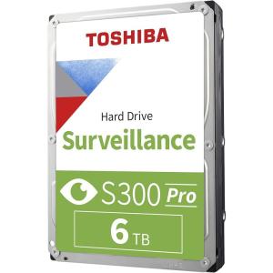 imageToshiba S300 PRO 10TB Surveillance 35 Internal Hard Drive  CMR SATA 6 Gbs 7200 RPM 512MB Cache  HDWTA1AUZSVAR6 TB