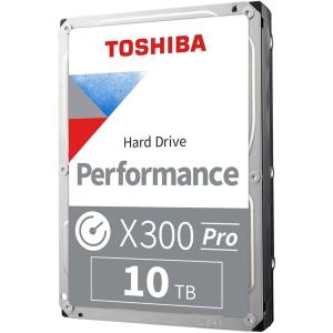 imageToshiba X300 10TB Performance ampamp Gaming 35Inch Internal Hard Drive  CMR SATA 6 GBs 7200 RPM 256 MB Cache  HDWR11AXZSTA10 TB