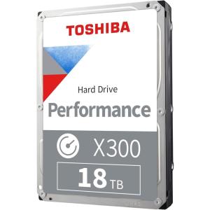 imageToshiba X300 20TB Performance ampamp Gaming 35Inch Internal Hard Drive  CMR SATA 6 GBs 7200 RPM 512 MB Cache  HDWR62AXZSTA18 TB